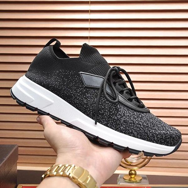 casual shoes for men luxury plus size zapatos de hombre prax 01 knit fabric sneakers men shoes with rubber sole scarpe da uomo, Black
casual shoes for men luxury plus size zapatos de hombre prax 01 knit fabric sneakers men shoes with rubber sole scarpe da uomo, Black