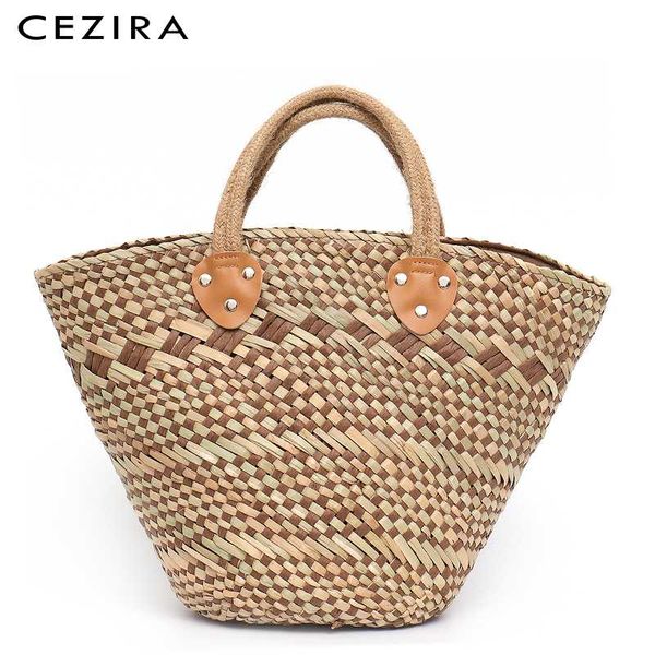 cezira women straw handle bag summer beach style ladies rattan woven bucket girls holiday tote handbag female leisure basket
cezira women straw handle bag summer beach style ladies rattan woven bucket girls holiday tote handbag female leisure basket