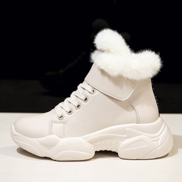 women's boots 2020 new winter pu surface plus velvet warm boots fashion wedge with high-cotton shoes a1-15, Black
women's boots 2020 new winter pu surface plus velvet warm boots fashion wedge with high-cotton shoes a1-15, Black