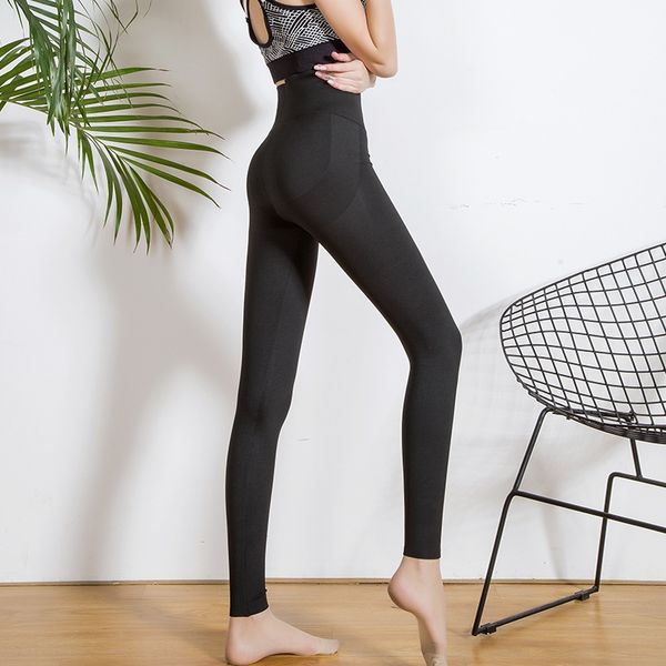 new high waist belly lifting hip barbie underwear yoga stretch sports yoga pants women's tight outer wear base pants, Black
new high waist belly lifting hip barbie underwear yoga stretch sports yoga pants women's tight outer wear base pants, Black