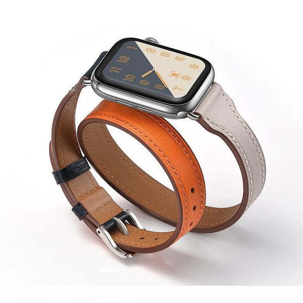 40mm 44mm luxury double wrist leather watch strap correa for apple watch 4 bracelet strap for iwatch 1 2 3 4 watch band 38 42mm, Black;brown
40mm 44mm luxury double wrist leather watch strap correa for apple watch 4 bracelet strap for iwatch 1 2 3 4 watch band 38 42mm, Black;brown