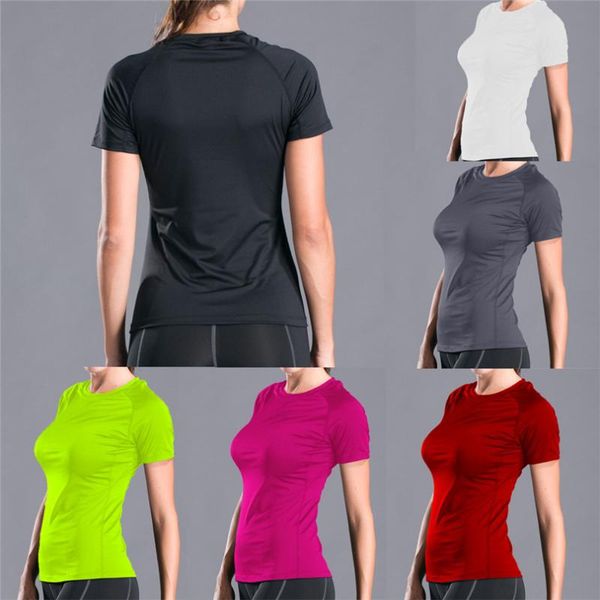running jerseys t-shirts quick-dry women's pure color sports gym t-shirt fitness fast-drying yoga short sleeves #4m15, Black;blue
running jerseys t-shirts quick-dry women's pure color sports gym t-shirt fitness fast-drying yoga short sleeves #4m15, Black;blue
