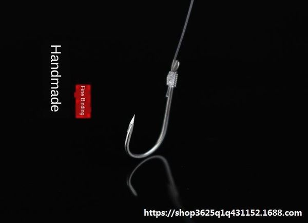 douyh good carp new no finished product lengthened carp line tieguan new wireless 80 tieguan cm barbed ghost teeth handmade black pit double 
douyh good carp new no finished product lengthened carp line tieguan new wireless 80 tieguan cm barbed ghost teeth handmade black pit double