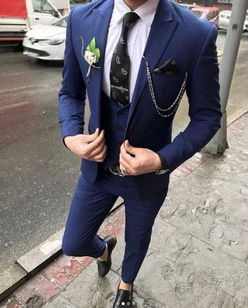 stripe men suits slim fit wedding groom tuxedos costume homme suit prom mariage 3 pcs terno masculino (jacket+pants+vest, White;black
stripe men suits slim fit wedding groom tuxedos costume homme suit prom mariage 3 pcs terno masculino (jacket+pants+vest, White;black