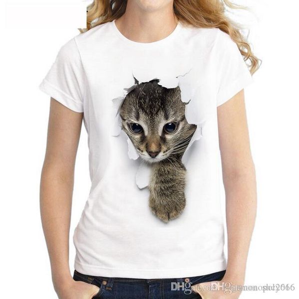 wholesale women t-shirt crew nrck short sleeve animal lovely cat 3d digital print & tees casual shirt size s-2xl t2, White
wholesale women t-shirt crew nrck short sleeve animal lovely cat 3d digital print & tees casual shirt size s-2xl t2, White