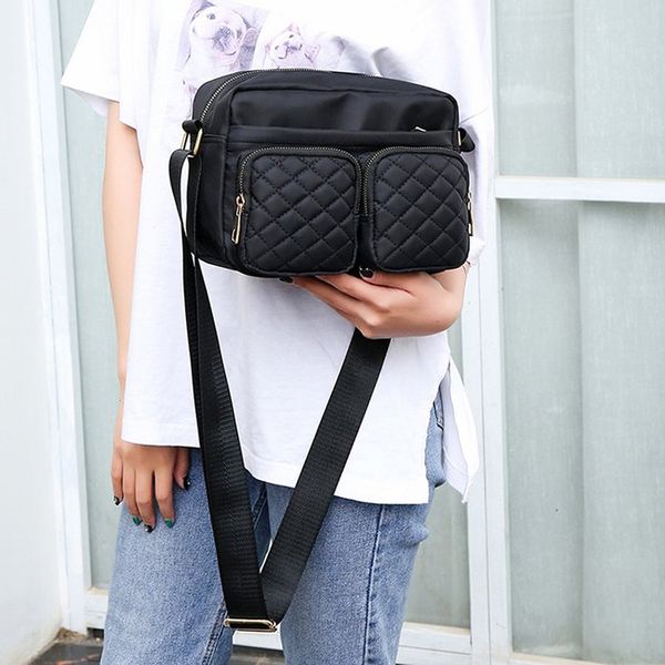 new 2020 casual nylon bag shoulder bags messenger multilayer bag waterproof oxford cloth lady casual handbag feminina
new 2020 casual nylon bag shoulder bags messenger multilayer bag waterproof oxford cloth lady casual handbag feminina
