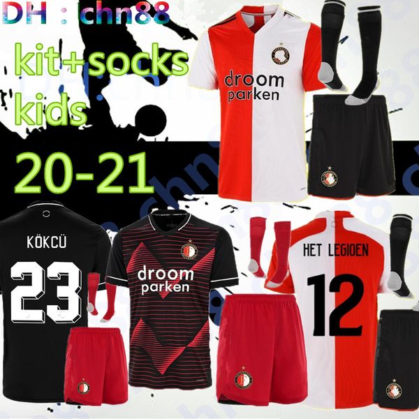 20 21 feyenoord soccer jersey kids+socks kokcu berghuis jorgensen football jerseys shirt camiseta de futbol 2020 2021 senesi maillot de foot, Black
20 21 feyenoord soccer jersey kids+socks kokcu berghuis jorgensen football jerseys shirt camiseta de futbol 2020 2021 senesi maillot de foot, Black