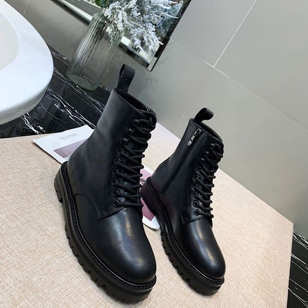 new martin boots european and american ladies leather locomotive boots personality designer brand ladies low heel round short boots size 35, Black
new martin boots european and american ladies leather locomotive boots personality designer brand ladies low heel round short boots size 35, Black