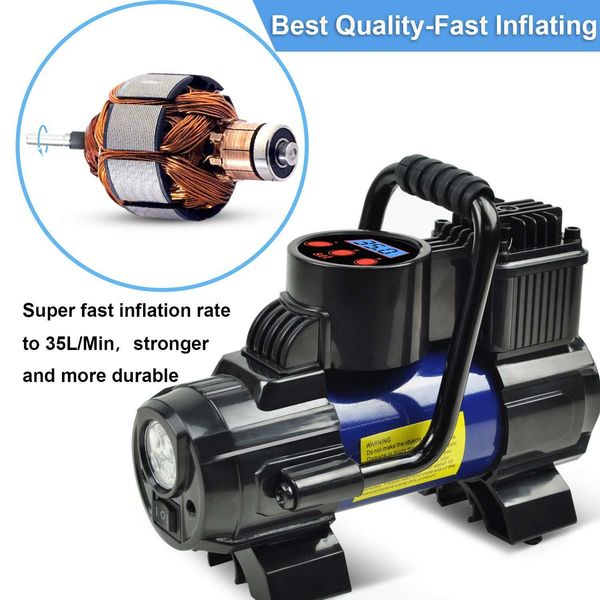 heavy duty 12v portable 150psi car tyre auto tire inflator pump air compressor
heavy duty 12v portable 150psi car tyre auto tire inflator pump air compressor