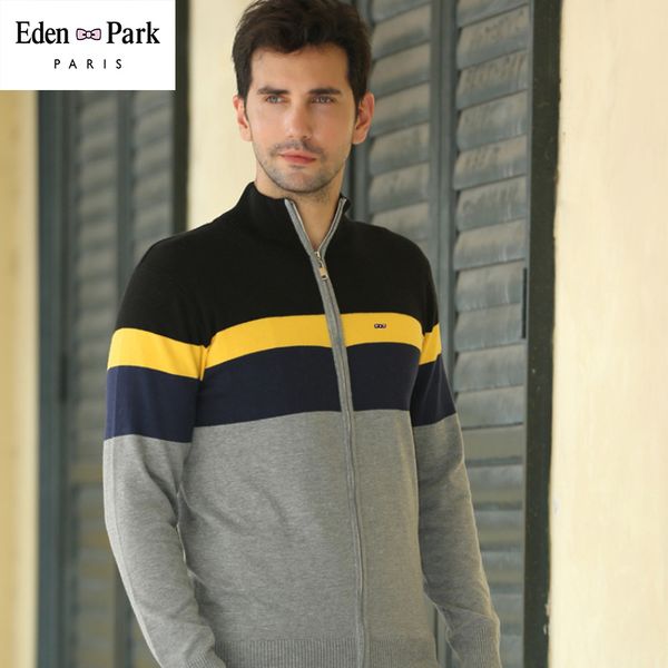 2020 eden park pulls new men's sweater coat male chandail autumn winter sweatercoat black gray zipper sweater jacket outerwear, White;black
2020 eden park pulls new men's sweater coat male chandail autumn winter sweatercoat black gray zipper sweater jacket outerwear, White;black