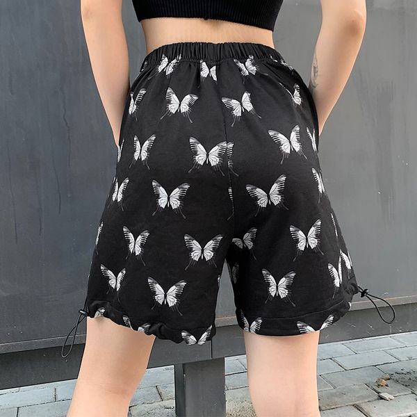 women's shorts summer women casual loose jogger fashion leisure outfits butterfly print high waisted, White;black
women's shorts summer women casual loose jogger fashion leisure outfits butterfly print high waisted, White;black