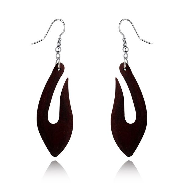 1pair unique boho star dangle earrings africa brizal wooden long drop earring for women handmade wood hook ear jewelry, Silver
1pair unique boho star dangle earrings africa brizal wooden long drop earring for women handmade wood hook ear jewelry, Silver