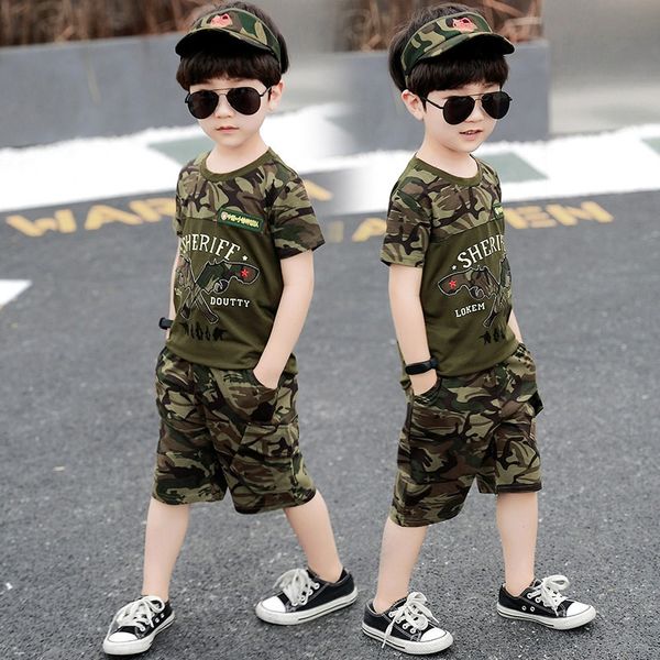 boy camouflage set 2020 children's new in the big foreign flavor two children's suit
boy camouflage set 2020 children's new in the big foreign flavor two children's suit