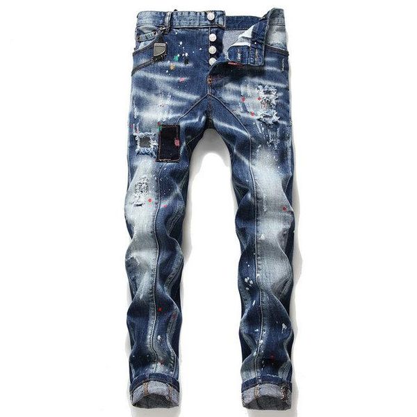 fashion skinny jeans men straight slim elastic jeans mens casual biker male stretch denim trouser classic pants, Blue
fashion skinny jeans men straight slim elastic jeans mens casual biker male stretch denim trouser classic pants, Blue