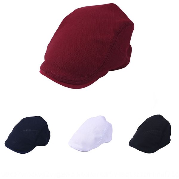 2019 new hat bare beret beret mesh cap korean style men's and women's breathable front cap, Blue;gray
2019 new hat bare beret beret mesh cap korean style men's and women's breathable front cap, Blue;gray