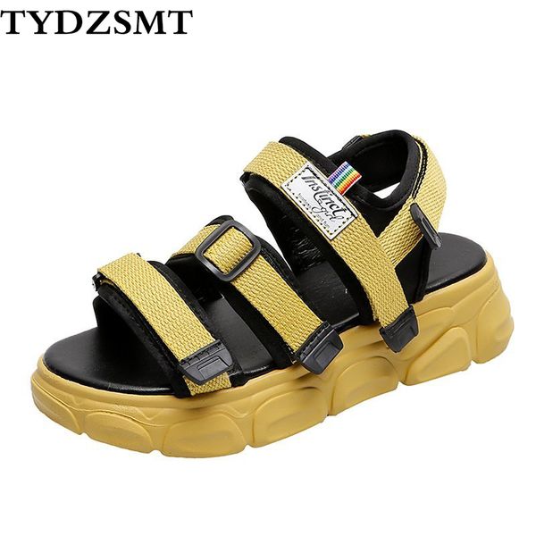 tydzsmt sandals women 2020 multi colors casual shoes woman chunky comfortable sandals female hook & loop flat, Black
tydzsmt sandals women 2020 multi colors casual shoes woman chunky comfortable sandals female hook & loop flat, Black