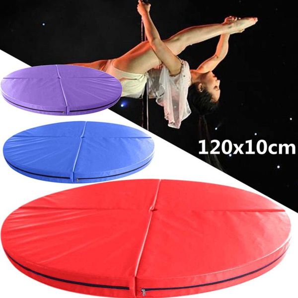 120x10cm folding pole dance safety yoga mat floor home gym exercise fitness pad portable round dance mats training body building
120x10cm folding pole dance safety yoga mat floor home gym exercise fitness pad portable round dance mats training body building