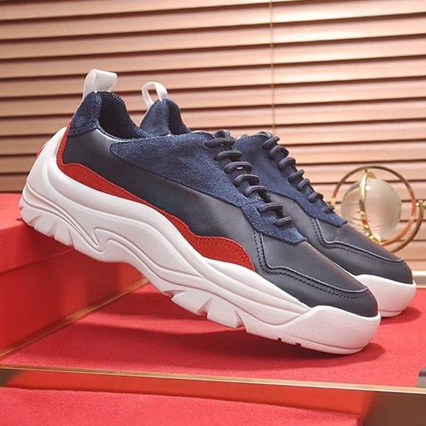 new arrival men 's shoes drop ship autumn and winter comfortable chunky sneakers lace -up sports casual mens shoes gumboy calfskin sne, Black
new arrival men 's shoes drop ship autumn and winter comfortable chunky sneakers lace -up sports casual mens shoes gumboy calfskin sne, Black