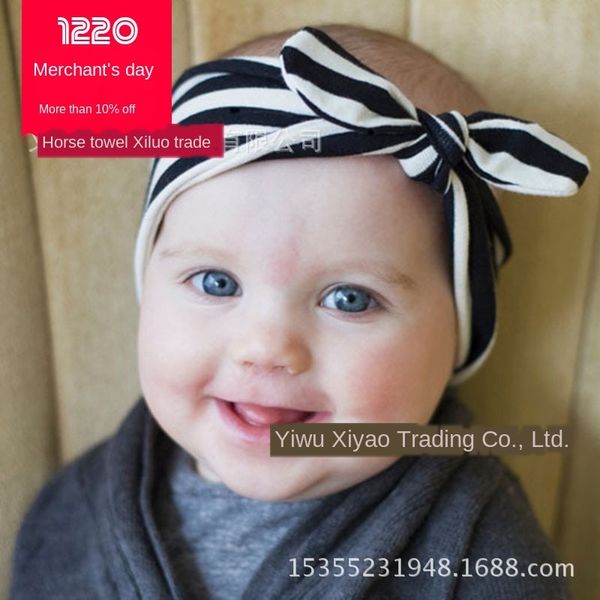 baby baby striped knot cute rabbit ear tu er hair band hair band headband, Slivery;white
baby baby striped knot cute rabbit ear tu er hair band hair band headband, Slivery;white