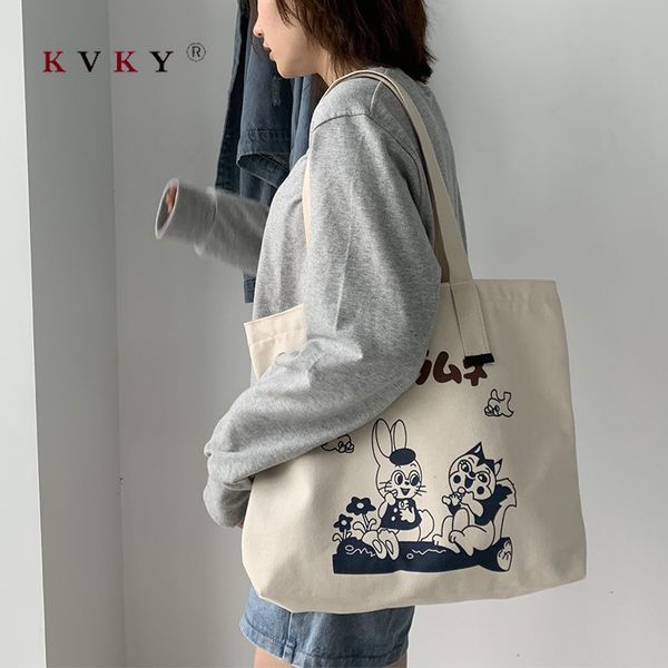 2020 women canvas shoulder bags cartoon tote bags lady cotton cloth shopping eco reusable foldable shopper bag big handbags
2020 women canvas shoulder bags cartoon tote bags lady cotton cloth shopping eco reusable foldable shopper bag big handbags