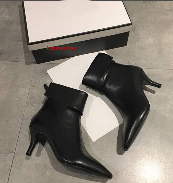 brand name womens high heel ankle martin pointed toes waterproof autumn winter boots cow leather zip shoes original 02, Black;green
brand name womens high heel ankle martin pointed toes waterproof autumn winter boots cow leather zip shoes original 02, Black;green