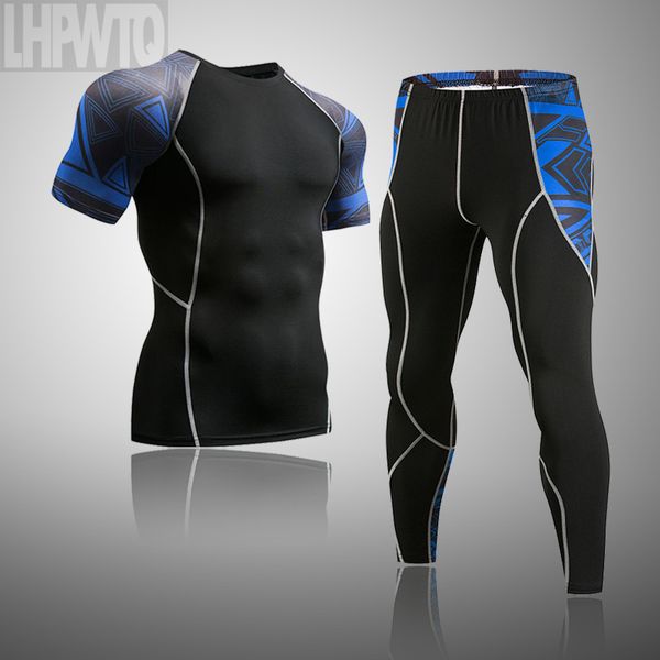 running sets 2pcs/set men gym fitness clothing sportswear quick dry compression suits men's set tight sport jogging, Black;blue
running sets 2pcs/set men gym fitness clothing sportswear quick dry compression suits men's set tight sport jogging, Black;blue