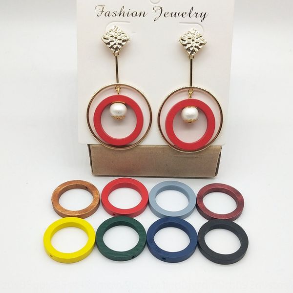 diy handmade accessories pendant diy earrings wooden earrings earring accessories material hollow ring pendant with holes, Silver
diy handmade accessories pendant diy earrings wooden earrings earring accessories material hollow ring pendant with holes, Silver