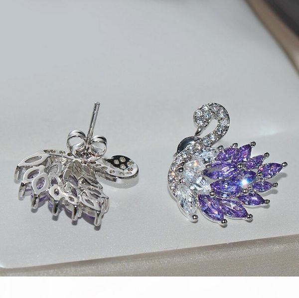 sparkling ins luxury jewelry 925 sterling silver three color white clear 5a cubic zircon cz crystal party women swan stud earring gift, Golden;silver
sparkling ins luxury jewelry 925 sterling silver three color white clear 5a cubic zircon cz crystal party women swan stud earring gift, Golden;silver