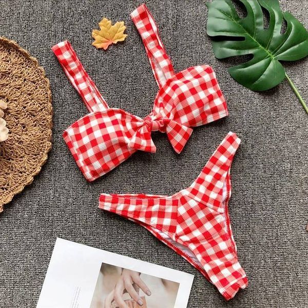 2020 womens pink plaid swimsuits swimming suit push up bikini red girl separate swimwear female brazilian bathing suits, White;black
2020 womens pink plaid swimsuits swimming suit push up bikini red girl separate swimwear female brazilian bathing suits, White;black