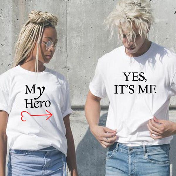 my hero yes it's me printing couples tshirt korean style short sleeve tee shirt femme fashion summer clothing friends mvupp 2020, White
my hero yes it's me printing couples tshirt korean style short sleeve tee shirt femme fashion summer clothing friends mvupp 2020, White