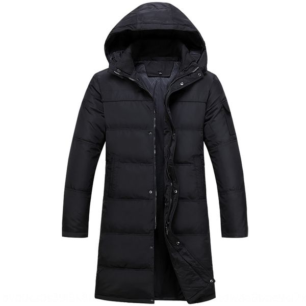 new jacket men's long down jacket men's lengthened thickened overknee down coat coat, Black
new jacket men's long down jacket men's lengthened thickened overknee down coat coat, Black