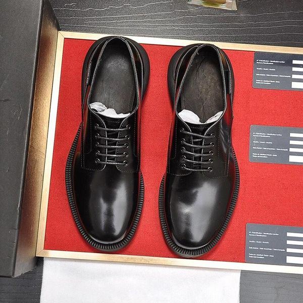new fashion derby shoes fast delivery lightweight business dress shoes men 's split leather vintage style formal party office wedding, Black
new fashion derby shoes fast delivery lightweight business dress shoes men 's split leather vintage style formal party office wedding, Black