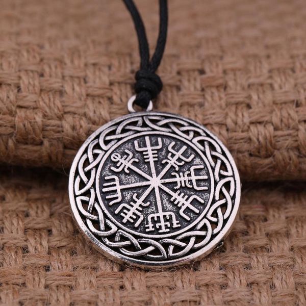 my shape fashion symbol of norse runic norse runes vegvisir pendant necklace compass with chain for women men viking jewelry, Silver
my shape fashion symbol of norse runic norse runes vegvisir pendant necklace compass with chain for women men viking jewelry, Silver