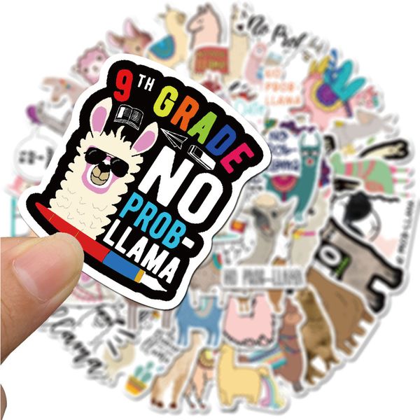 50pcs cute animal alpaca lama pacos stickers pack non-random graffiti car bike luggage sticker lapskateboard motor water decal
50pcs cute animal alpaca lama pacos stickers pack non-random graffiti car bike luggage sticker lapskateboard motor water decal