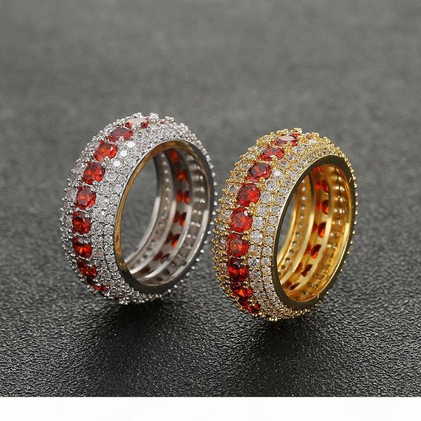 size 7-12 hip hop 5 rows red cubic zircon big ring gold silver colors for men finger rings
size 7-12 hip hop 5 rows red cubic zircon big ring gold silver colors for men finger rings