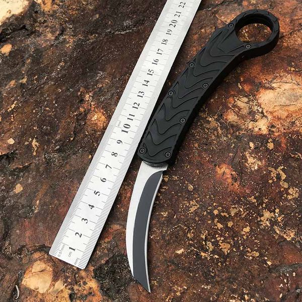 new micro technology automatic bird claw knife d2 blade aluminum handle double action outdoor cold steel camping edc survival automatic knif
new micro technology automatic bird claw knife d2 blade aluminum handle double action outdoor cold steel camping edc survival automatic knif