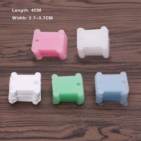 100pcs embroidery floss craft thread bobbin cross stitch storage holder plastic 28tc, Black
100pcs embroidery floss craft thread bobbin cross stitch storage holder plastic 28tc, Black