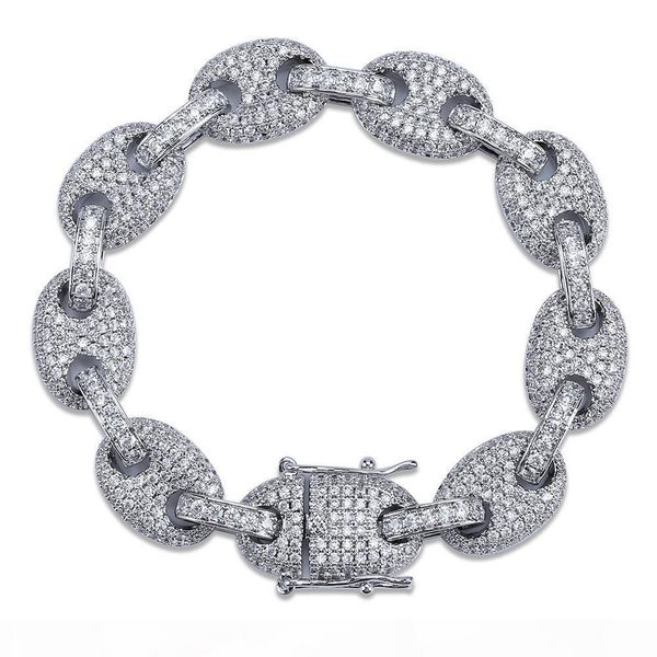 selling men's hip-hop solid bracelet microzircon cuban chain european and american personality fashion jewelry, Black
selling men's hip-hop solid bracelet microzircon cuban chain european and american personality fashion jewelry, Black