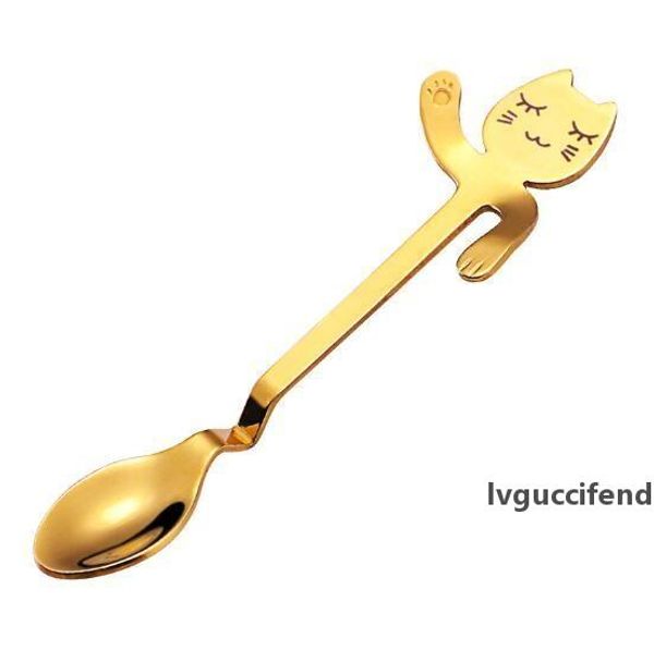 creative hanging cup hanging cute cartoon cat 304 stainless steel coffee spoon stirring spoon honey spoon japanese and korean style
creative hanging cup hanging cute cartoon cat 304 stainless steel coffee spoon stirring spoon honey spoon japanese and korean style