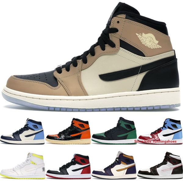 classic 1 high mens womens basketball shoes 2020 jumpman black mushroom first class flight fearless unc chicago sneakers size 5.5-13
classic 1 high mens womens basketball shoes 2020 jumpman black mushroom first class flight fearless unc chicago sneakers size 5.5-13