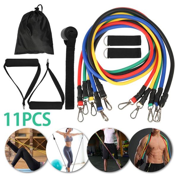 11 pcs/set latex resistance bands crossfit training exercise yoga tubes pull rope,rubber expander elastic bands fitness with bag
11 pcs/set latex resistance bands crossfit training exercise yoga tubes pull rope,rubber expander elastic bands fitness with bag
