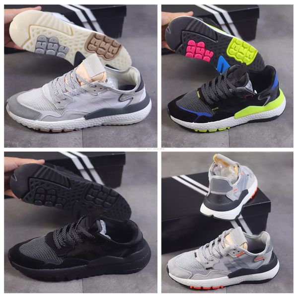2019 running shoes nite jogger black grey orange grey pack triple black 3m reflective running shoes 36-45(with box, White;red
2019 running shoes nite jogger black grey orange grey pack triple black 3m reflective running shoes 36-45(with box, White;red