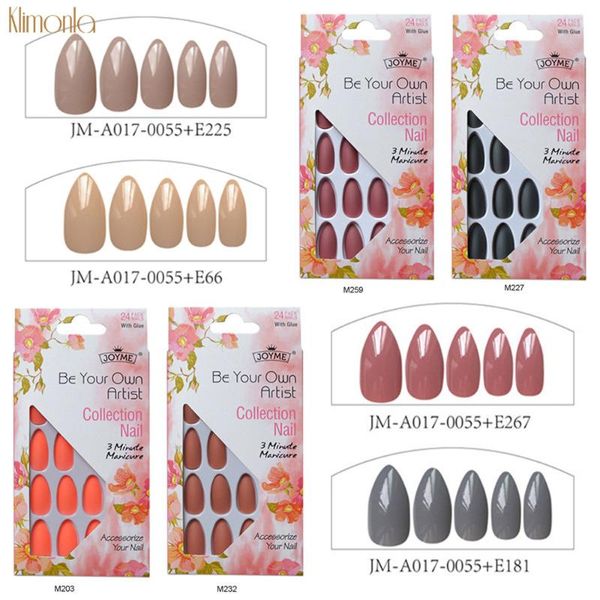 false nails 24pcs/set stiletto nail tips reusable pure color short women manicure acrylic fake glue sticke, Red;gold
false nails 24pcs/set stiletto nail tips reusable pure color short women manicure acrylic fake glue sticke, Red;gold