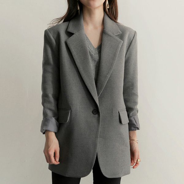 large-size suit women korean outwear female's spring autumn leisure suit woman jacket woman jacket solid color, White;black
large-size suit women korean outwear female's spring autumn leisure suit woman jacket woman jacket solid color, White;black