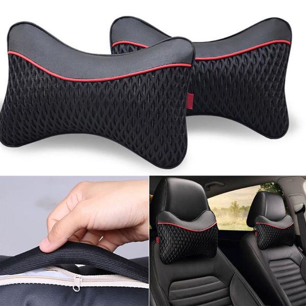 seat cushions 2pcs soft cotton car headrest neck pillow pu leather breathable rest cushion support travel accessories
seat cushions 2pcs soft cotton car headrest neck pillow pu leather breathable rest cushion support travel accessories
