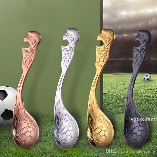 multifunction stainless steel soccer spoon creative football coffee tea spoon flatware drinking tools with bottle opener
multifunction stainless steel soccer spoon creative football coffee tea spoon flatware drinking tools with bottle opener