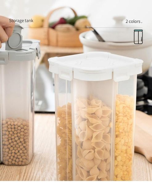 creative home improvement kitchen storage box pp seperate 4cells for dry fruit nuts spaghetti cereal oat meal storage 
creative home improvement kitchen storage box pp seperate 4cells for dry fruit nuts spaghetti cereal oat meal storage