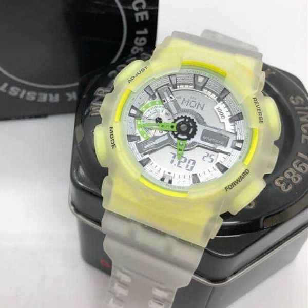 new 110 waterproof man's sport watches transparent designer shock watch good for girls and boys selling dropshipping sport watches, Slivery;brown
new 110 waterproof man's sport watches transparent designer shock watch good for girls and boys selling dropshipping sport watches, Slivery;brown