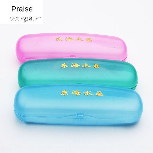 case presbyopic case donghai crystal colorful plastic glasses box presbyopic glasses special box, Blue
case presbyopic case donghai crystal colorful plastic glasses box presbyopic glasses special box, Blue