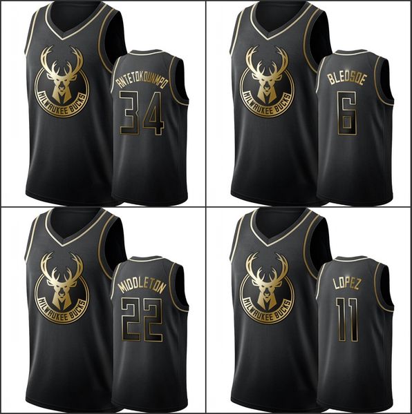 milwaukee bucks men giannis antetokounmpo eric bledsoe khris middleton brook lopez nba black golden edition basketball jersey
milwaukee bucks men giannis antetokounmpo eric bledsoe khris middleton brook lopez nba black golden edition basketball jersey